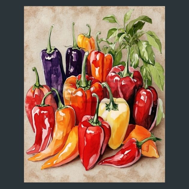 Sweet-Hot-Peppers-10-Metal-Prints