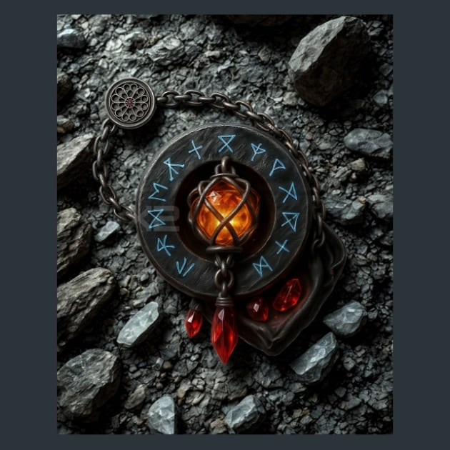 Talisman-Gothic-Alchemy-metal-prints-posters-mouse-pads