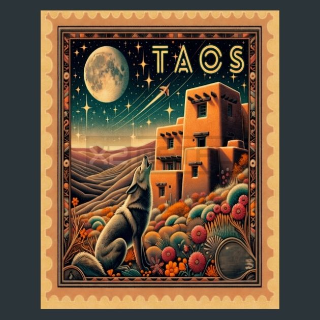 Taos-Stamp-Metal-Prints
