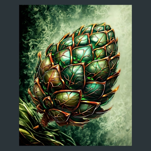 Tech-Pinecone-metal-prints-posters-mouse-pads