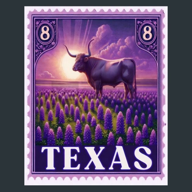 Texa-Stamp-Metal-Prints