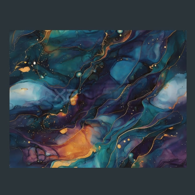 Textured Expressions 11 Metal Wall Art and Desktop Mouse Pad by X2Metal