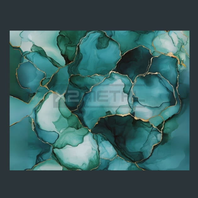 Textured Expressions 9 Metal Wall Art and Desktop Mouse Pad by X2Metal