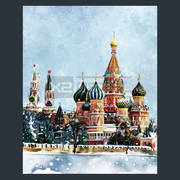 The Peaceful Stronghold Metal Wall Art and Desktop Mouse Pad by X2Metal