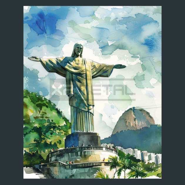 The People’s Blueprint Metal Wall Art and Desktop Mouse Pad by X2Metal