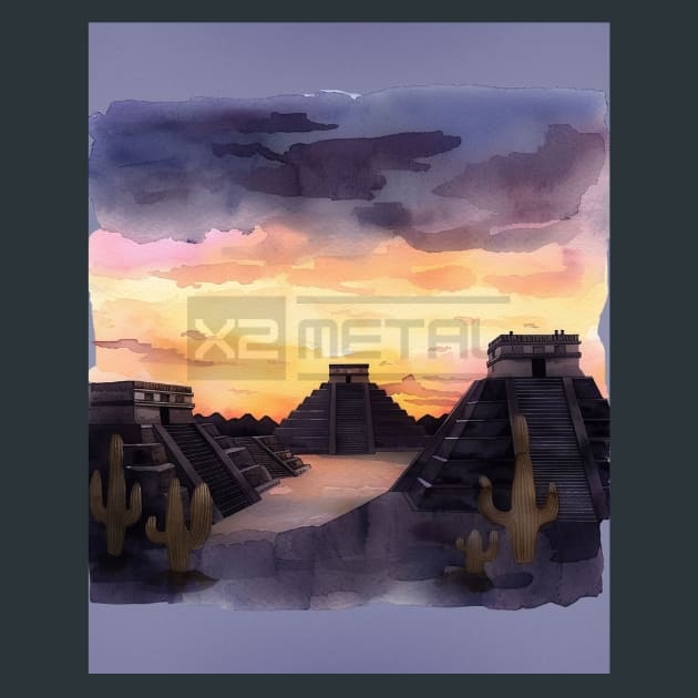 The Republic Rises – Metal Print &amp; Mouse Pad | ChromaLuxe | Made in Iowa USA