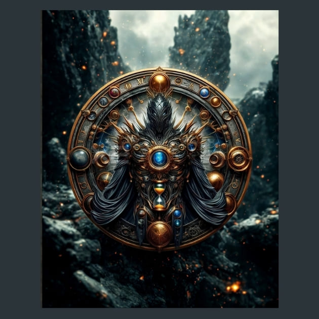 Time_Elemental_Avatar_metal_prints_posters_mouse_pads