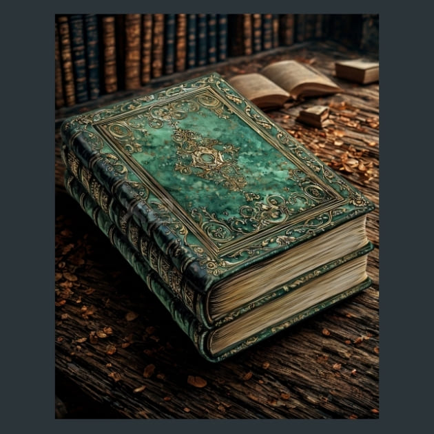 Timeless Books 10 Metal Wall Art and Desktop Mouse Pad by X2Metal