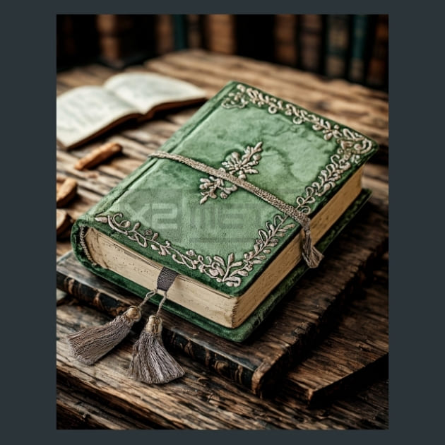 Timeless Books 11 Metal Wall Art and Desktop Mouse Pad by X2Metal