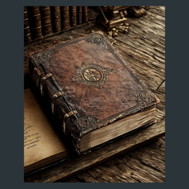 Timeless Books 15 Metal Wall Art and Desktop Mouse Pad by X2Metal