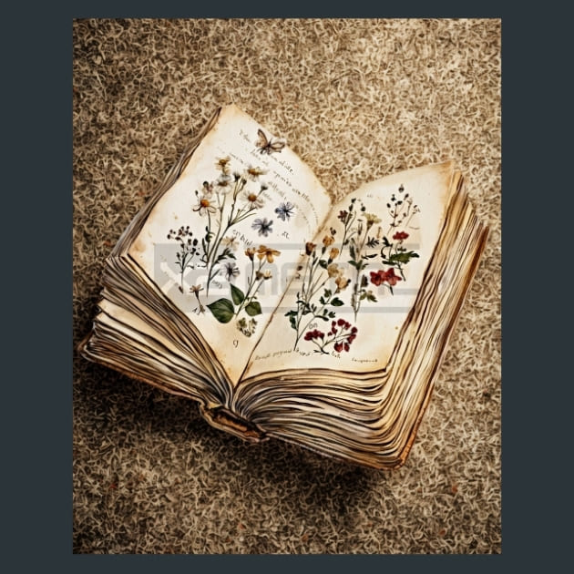 Timeless Books 19 Metal Wall Art and Desktop Mouse Pad by X2Metal