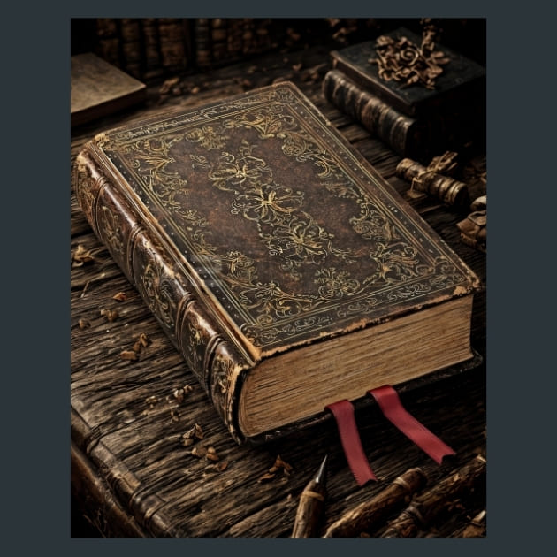 Timeless Books 23 Metal Wall Art and Desktop Mouse Pad by X2Metal