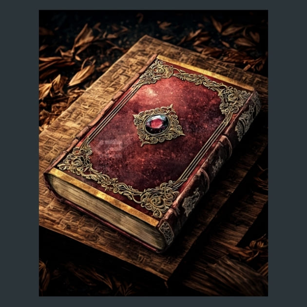 Timeless Books 25 Metal Wall Art and Desktop Mouse Pad by X2Metal