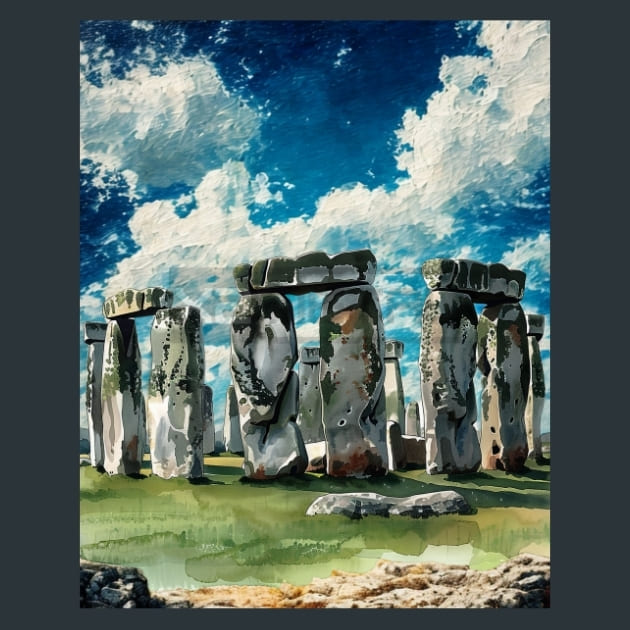 Timeless Stonework – Metal Print &amp; Mouse Pad | ChromaLuxe | Made in Iowa USA