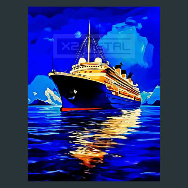 Titanic – Metal Print &amp; Mouse Pad | ChromaLuxe | Made in Iowa USA