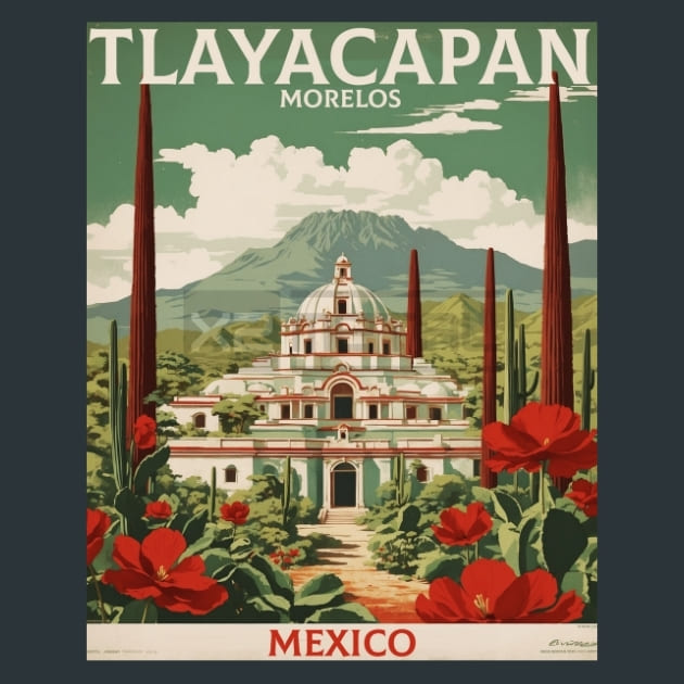 Tlayacapan Morelos Mexico Metal Prints Posters and Mouse Pads