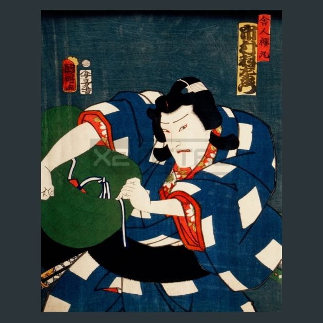 Toyohara-Kunichika-10-Japanese-Art-Metal-Print