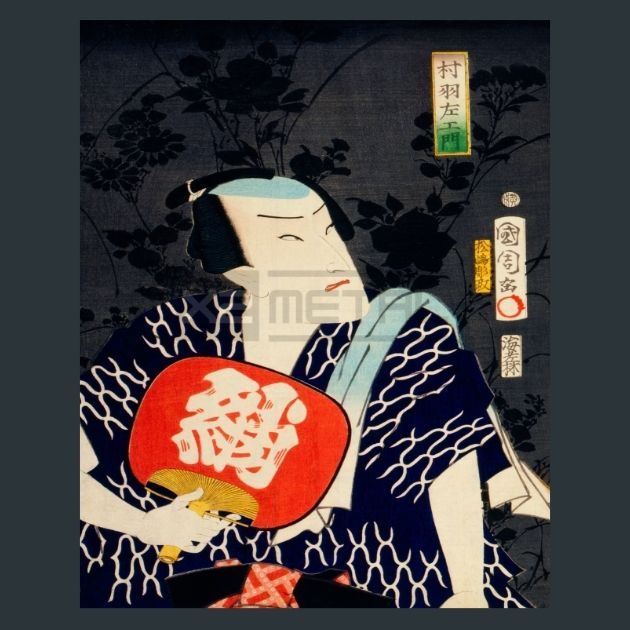 Toyohara-Kunichika-2-Japanese-Art-Metal-Print
