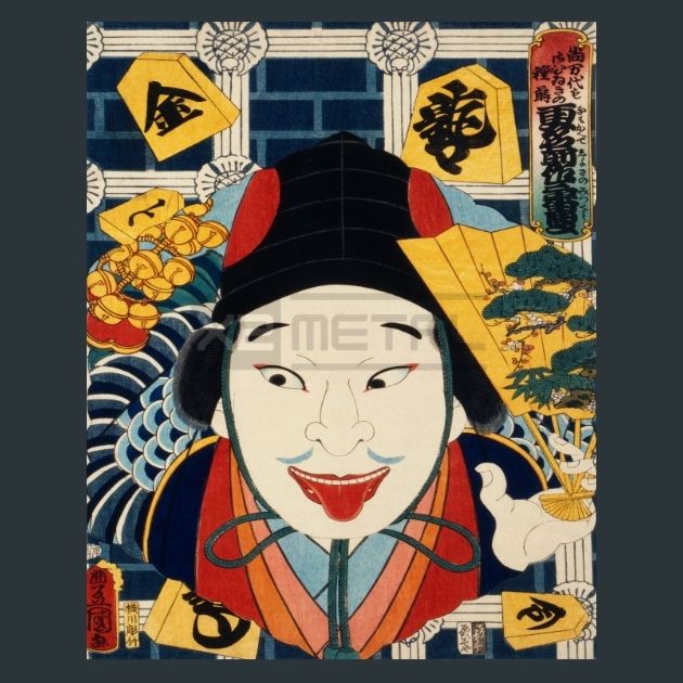Toyohara-Kunichika-7-Japanese-Art-Metal-Print