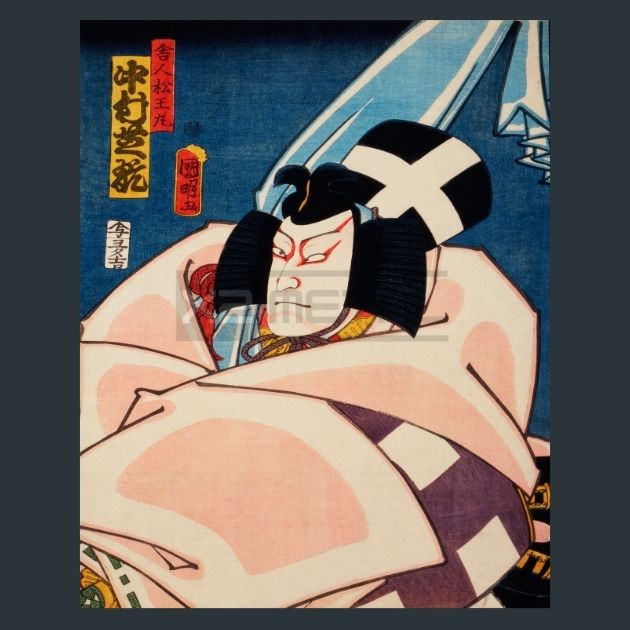 Toyohara-Kunichika-9-Japanese-Art-Metal-Print