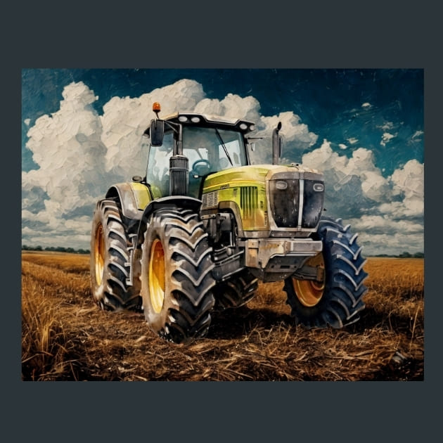 Tractor-11-metal-prints-posters-mouse-pads
