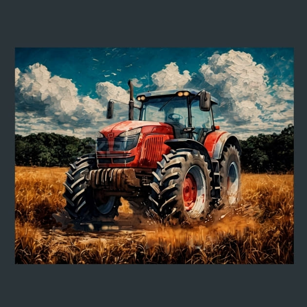 Tractor-18-metal-prints-posters-mouse-pads