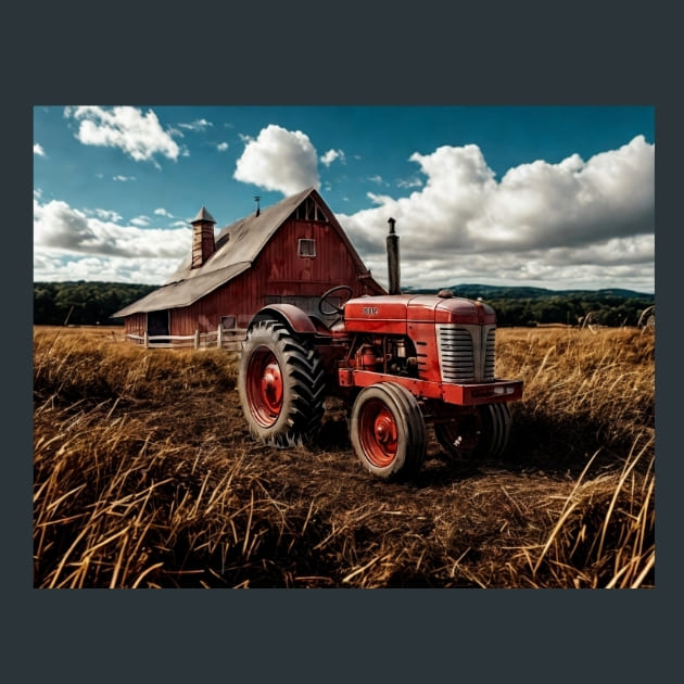 Tractor-2-metal-prints-posters-mouse-pads