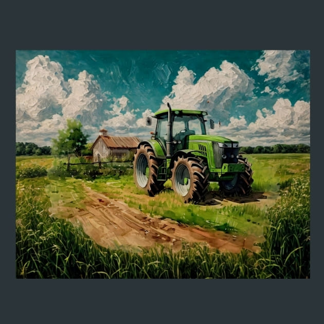 Tractor-5-metal-prints-posters-mouse-pads