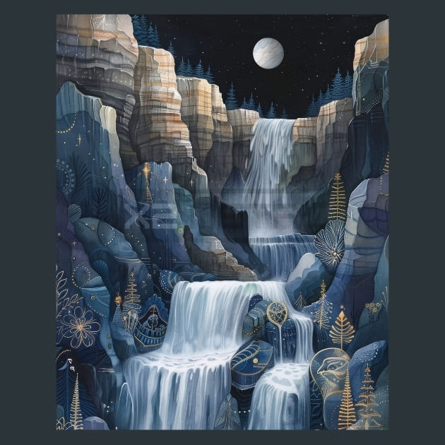 Tranquil Horizon Metal Wall Art and Desktop Mouse Pad by X2Metal