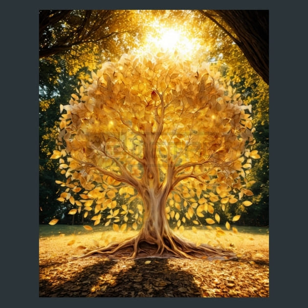 Tree of Life 11 Metal Wall Art and Desktop Mouse Pad by X2Metal