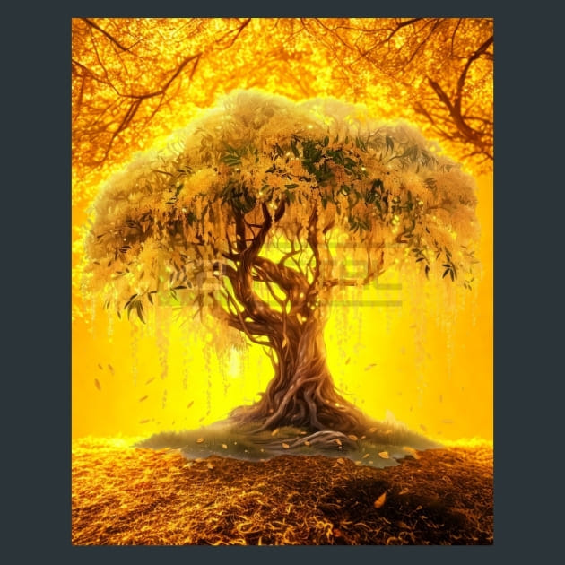 Tree of Life 17 Metal Wall Art and Desktop Mouse Pad by X2Metal