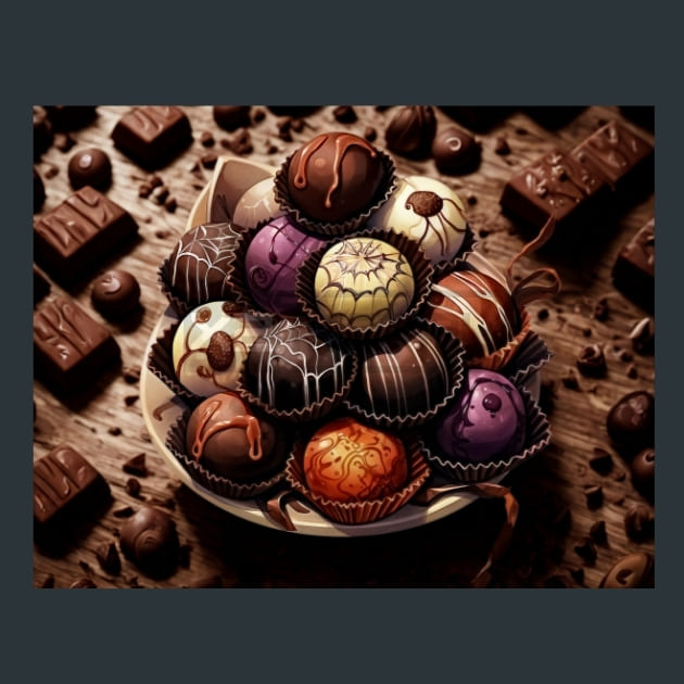 Trick or Treat 12 Metal Wall Art and Desktop Mouse Pad by X2Metal