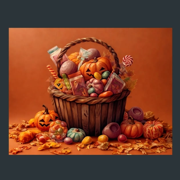 Trick or Treat 31 Metal Wall Art and Desktop Mouse Pad by X2Metal