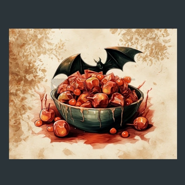 Trick or Treat 37 Metal Wall Art and Desktop Mouse Pad by X2Metal