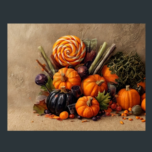 Trick or Treat 48 Metal Wall Art and Desktop Mouse Pad by X2Metal