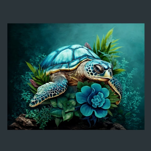 Tropical-Turtle-15-metal-prints-posters-mouse-pads