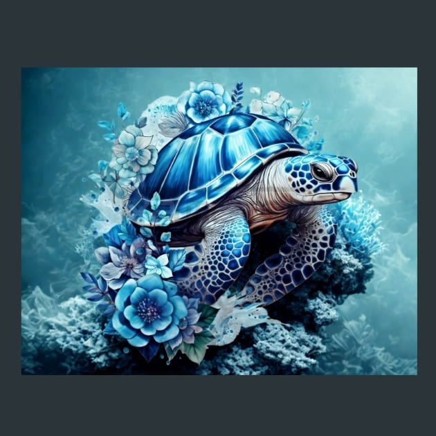Tropical-Turtle-23-metal-prints-posters-mouse-pads
