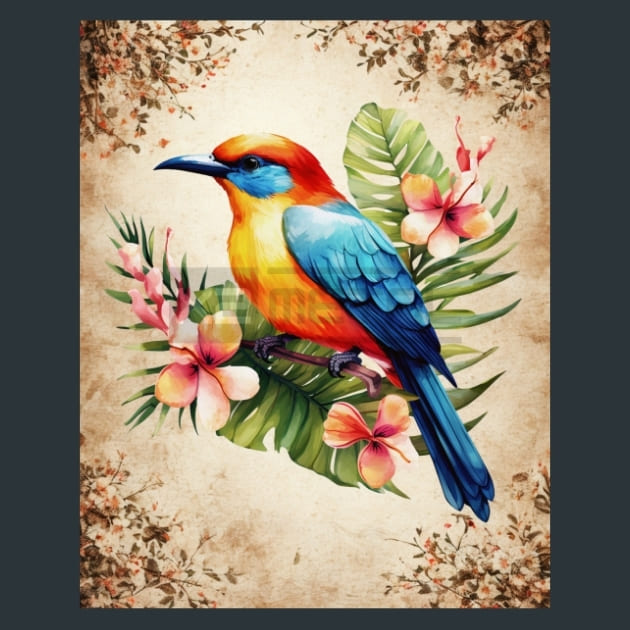 Tropical Aloha 3 – Metal Print &amp; Mouse Pad | ChromaLuxe | Made in Iowa USA