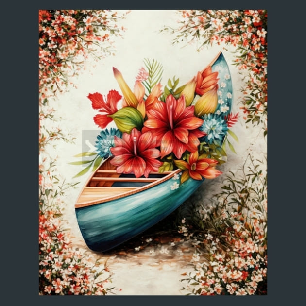 Tropical Aloha 65 Metal Wall Art and Desktop Mouse Pad by X2Metal