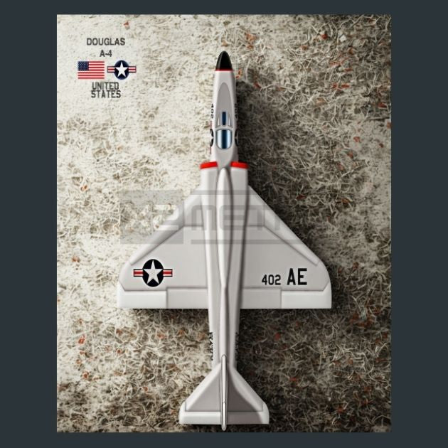 US-A-4-Skyhawk-Jet-Metal-Prints