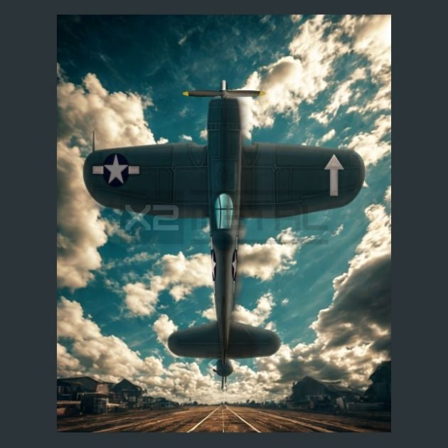 USA-F4U-Corsair-Jet-Metal-Prints