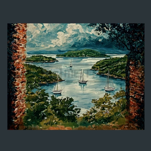 USA Lakes 12 Metal Wall Art and Desktop Mouse Pad by X2Metal