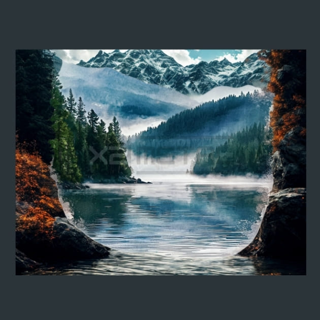 USA-Lakes-Reflections-18-metal-prints-posters-mouse-pads