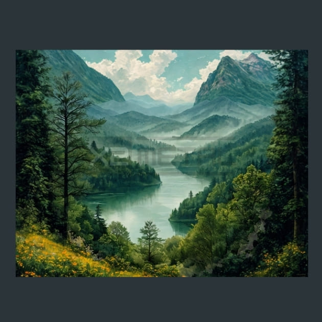 USA-Lakes-Reflections-20-metal-prints-posters-mouse-pads