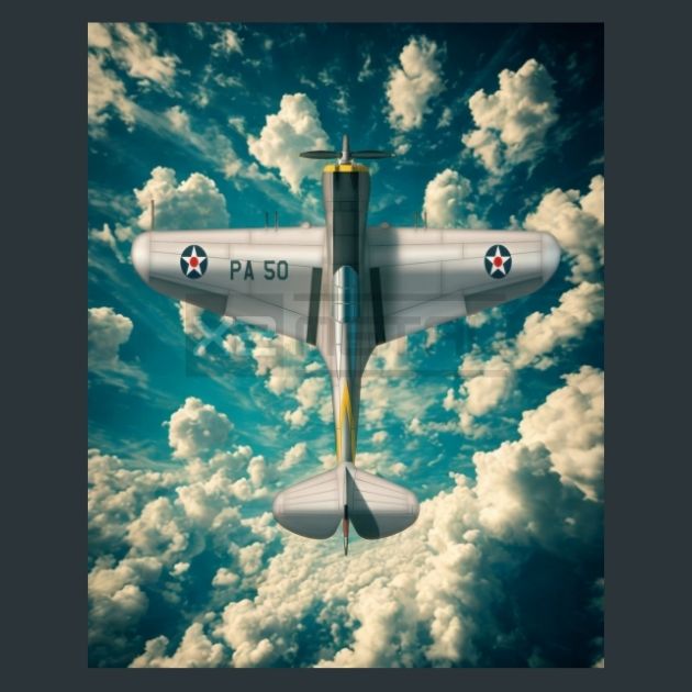 USA-P-36-aka-Hawk-75A-Jet-Metal-Prints