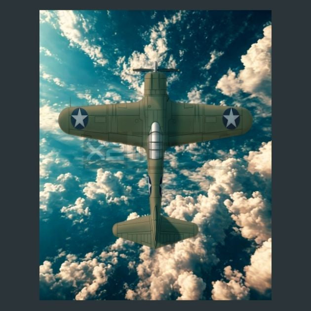 USA-P-66-Vanguard-Jet-Metal-Prints