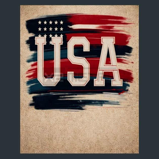 USA-Stamp-Metal-Prints