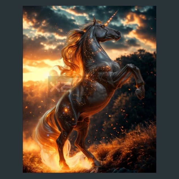 Unicorn-Horse-05-Metal-Prints