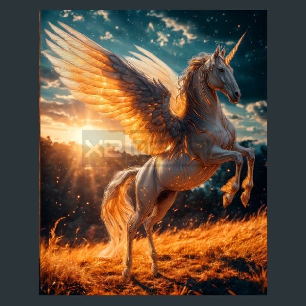 Unicorn-Horse-07-Metal-Prints