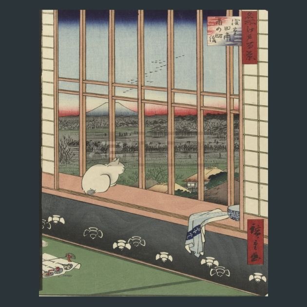 Utagawa-Hiroshige-2-Japanese-Art-Metal-Print